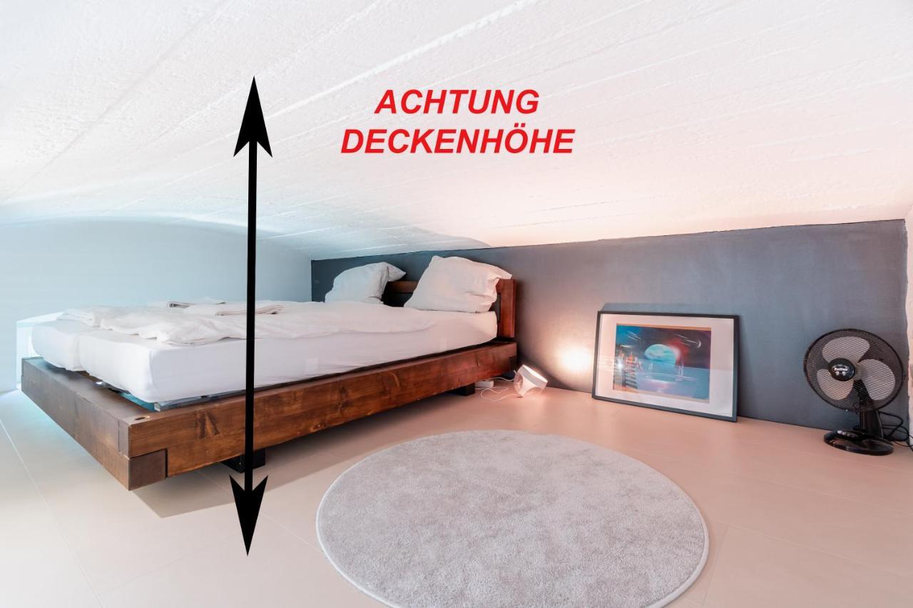 Homebydoni - Kueche I Terrasse I 500 Mbits Wifi I Design Loft Nahe Rmcc & Staatstheater Wiesbaden Ngoại thất bức ảnh