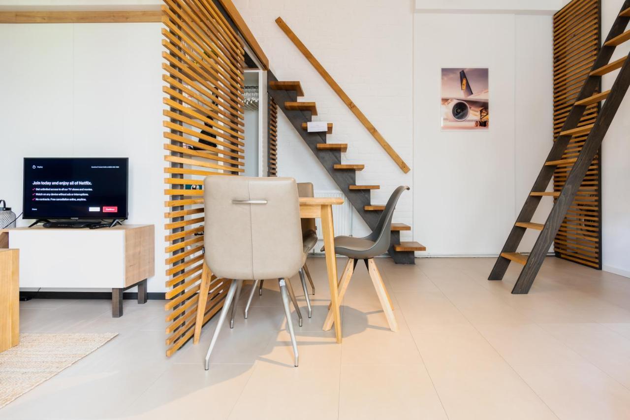 Homebydoni - Kueche I Terrasse I 500 Mbits Wifi I Design Loft Nahe Rmcc & Staatstheater Wiesbaden Ngoại thất bức ảnh